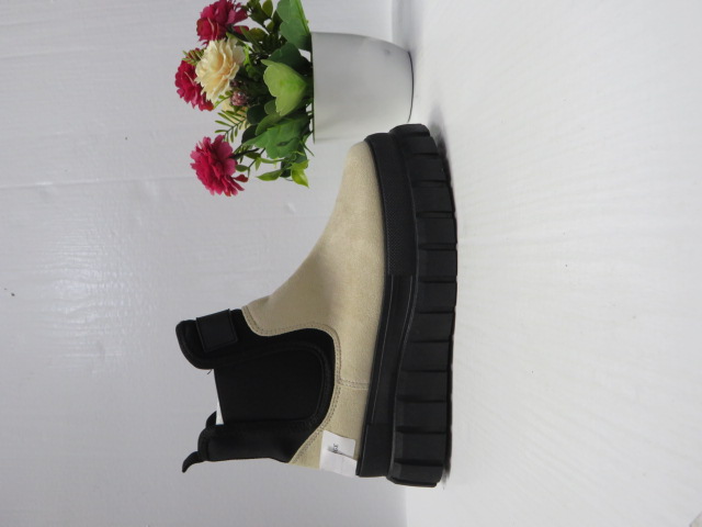 Botki damskie WW075 BEIGE 36-41