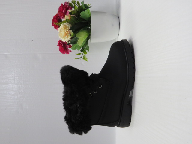 Botki Dziecięce 7815 BLACK 30-35 OCIEPLANE