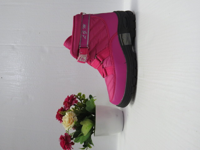 Śniegowce damskie D901 PLUM 36-41 OCIEPLANE