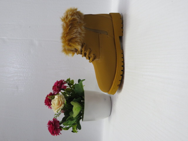 Botki Dziecięce 20304-3B KHAKI 31-36 OCIEPLANE 2