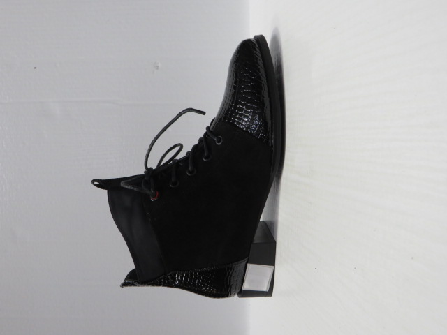 Botki damskie H2185 BLACK 36-41 OCIEPLANE 1