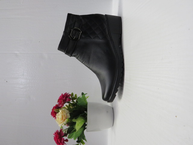 Botki damskie 288-70 BLACK 36-41 OCIEPLANE