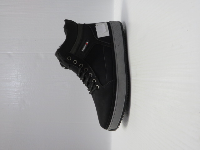 Botki Męskie 288-67 BLACK 40-45 OCIEPLANE