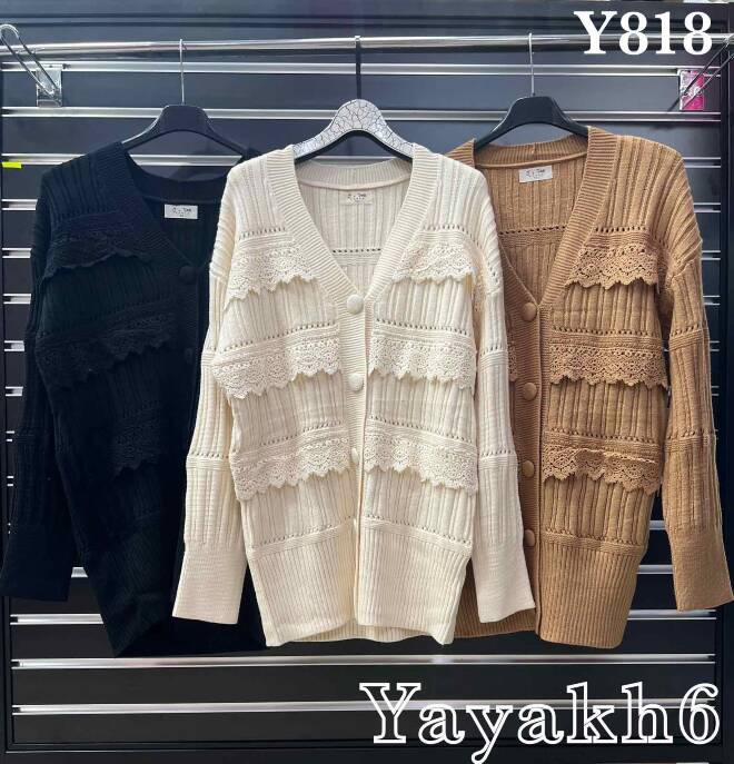 Sweter damskie Y818 Mix KOLOR  Standard