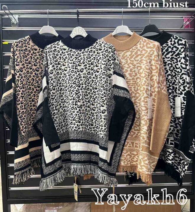 Sweter damskie 3633 Mix KOLOR  Standard