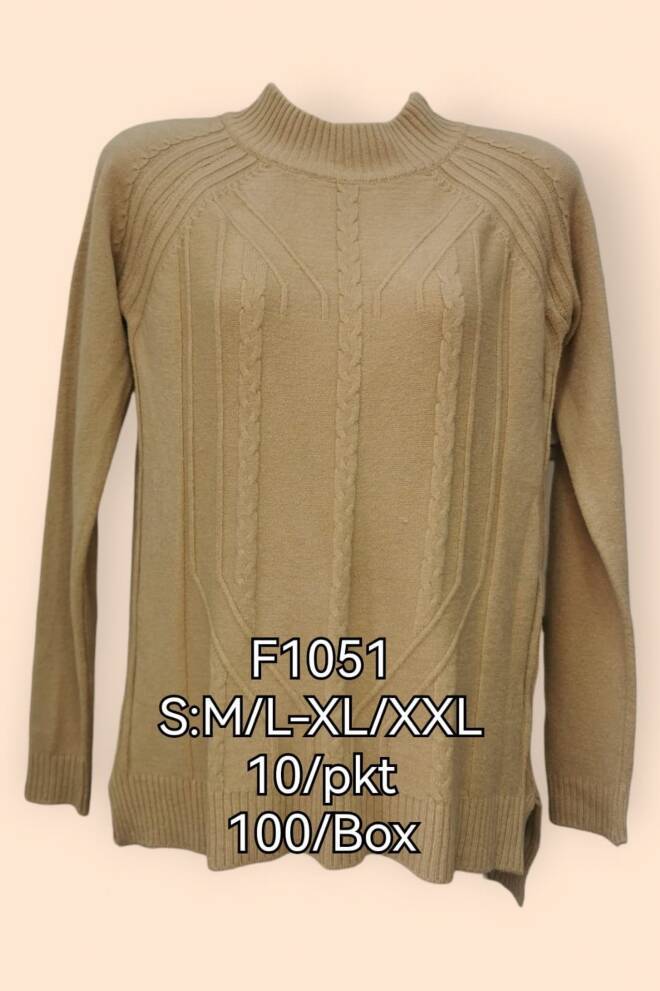 Sweter damskie F1051 MIX KOLOR  M-2XL