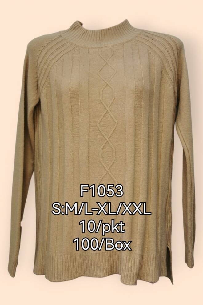 Sweter damskie F1053 MIX KOLOR  M-2XL 1