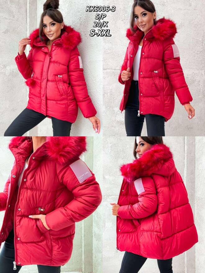 Kurtka damskie KK6006-3 1 kolor  S-2XL 1