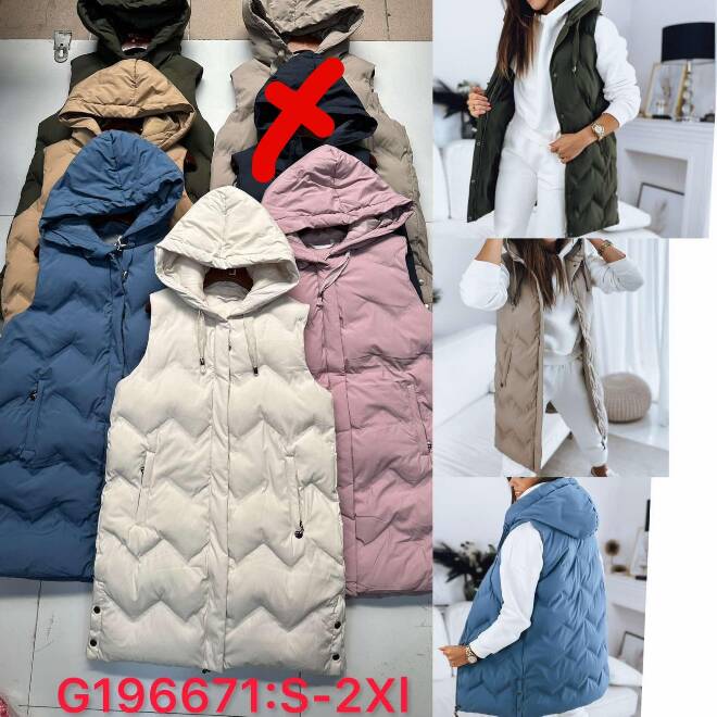 Kamizelka damskie G196671 1 kolor  S-2XL 1