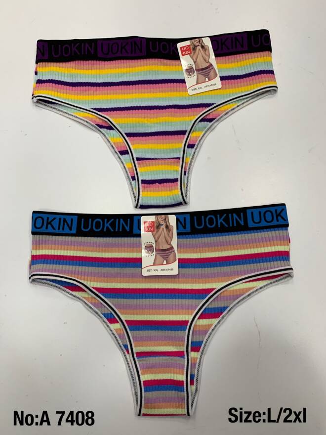 Majtki damskie A7408 Mix KOLOR  L-2XL