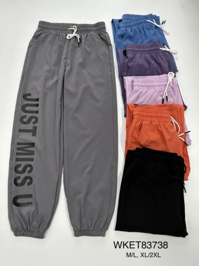 Spodnie dresowe damskie 83738 Mix KOLOR  M-2XL 1