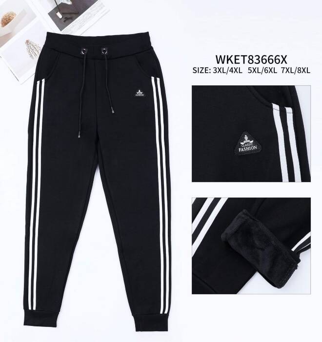 Spodnie dresowe damskie 83666 Mix KOLOR  3XL-8XL 1