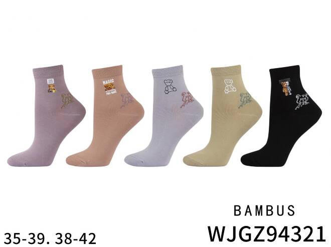 Skarpetki damkskie 94321 Mix KOLOR  35-42 1