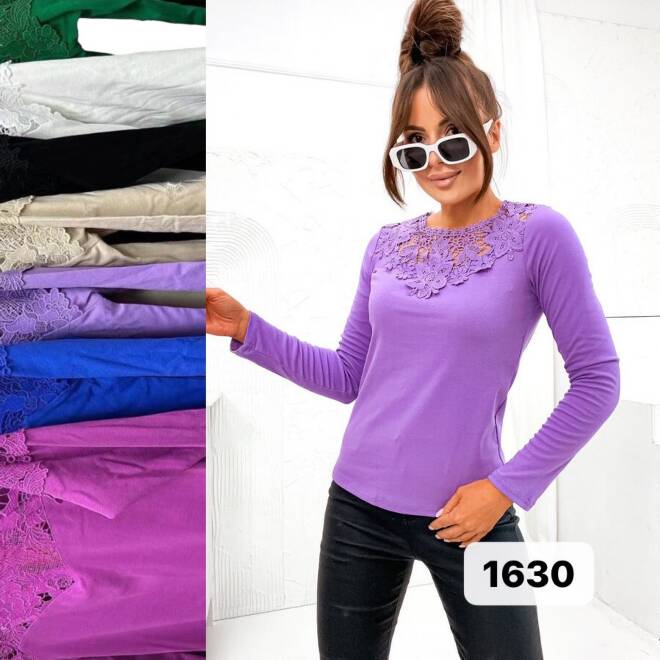 Sweter damskie 1630 Mix KOLOR  S/M-L/XL