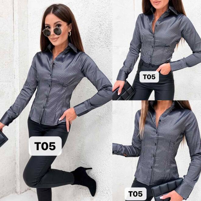 Koszula damskie T05 Mix KOLOR  M-2XL 1