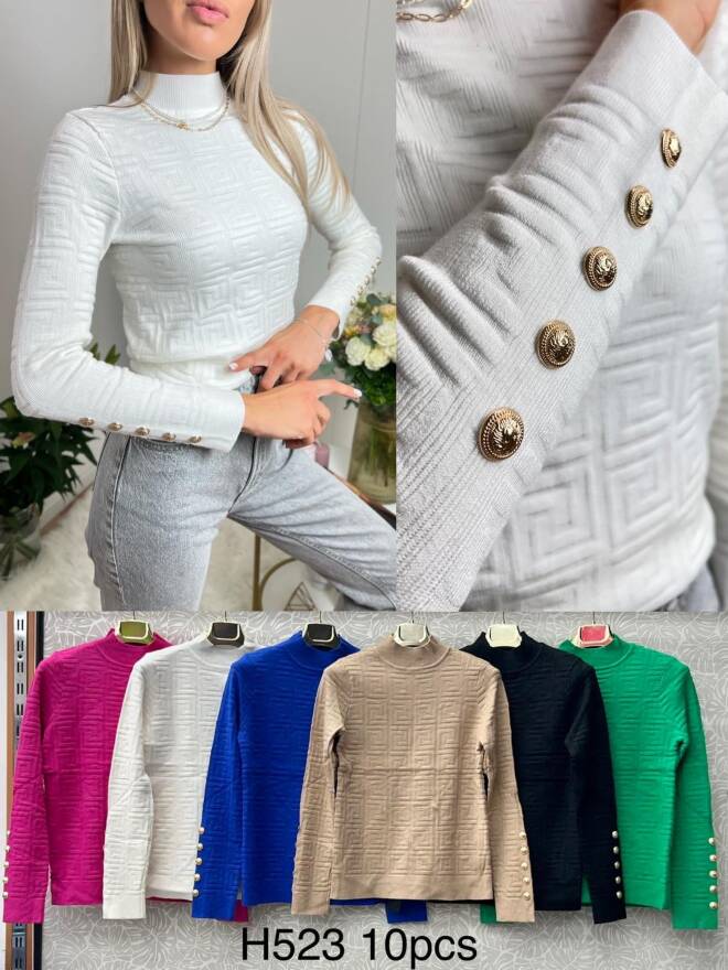 Sweter damskie H523 MIX KOLOR  S/M-L/XL
