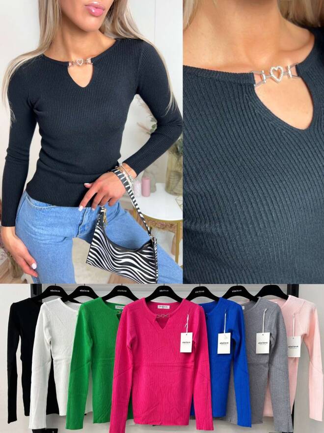 Sweter damskie 4741 MIX KOLOR  S/M-L/XL 1