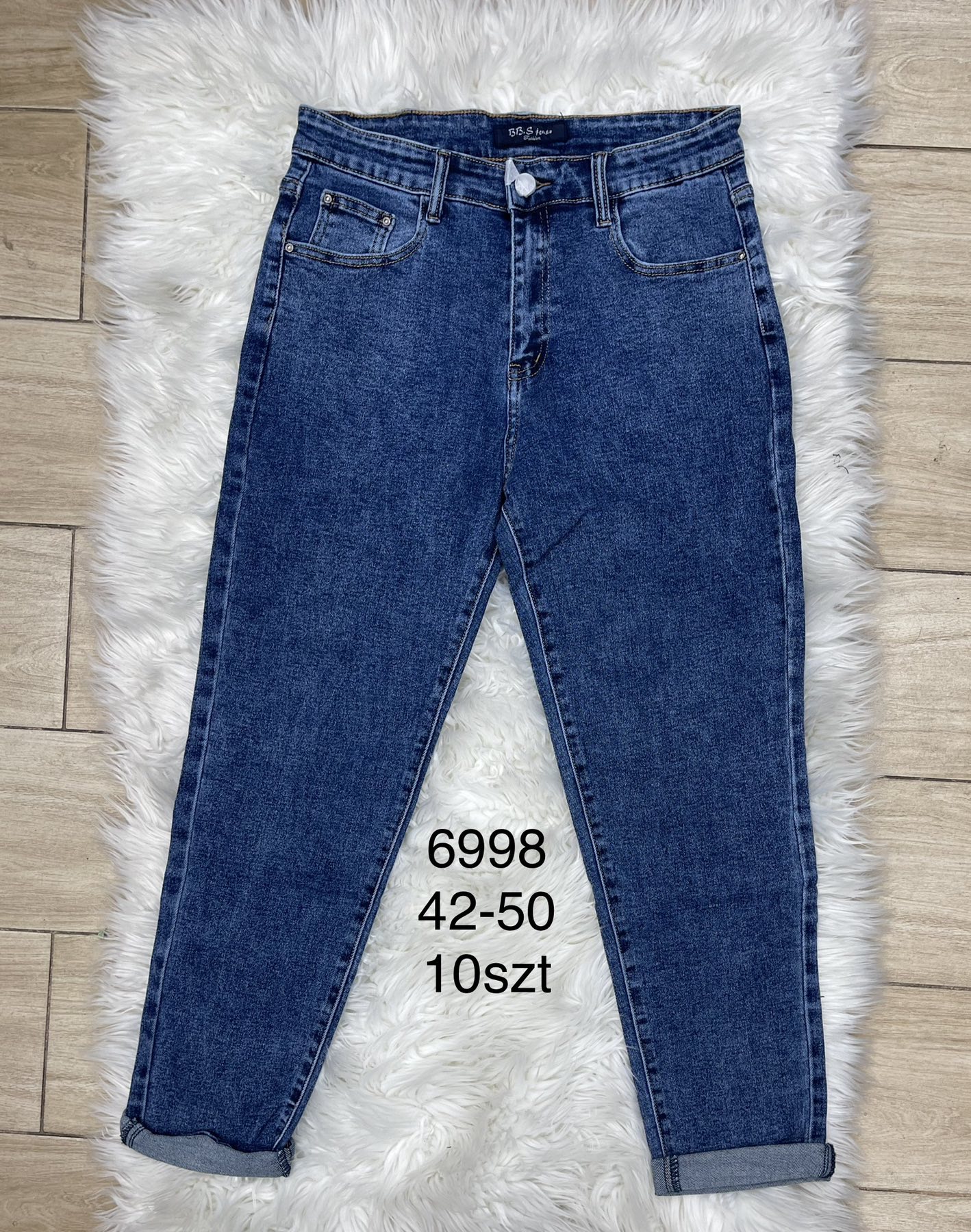 Jeansy damskie 6998 1 kolor 42-50 1