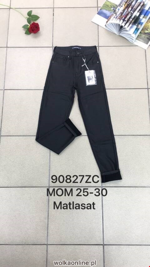 Spodnie z eko-skóry damskie 90827ZC 1 kolor 25-30