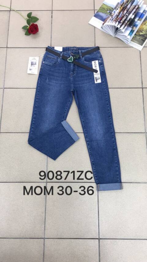 Jeansy damskie 90871ZC 1 kolor 30-36