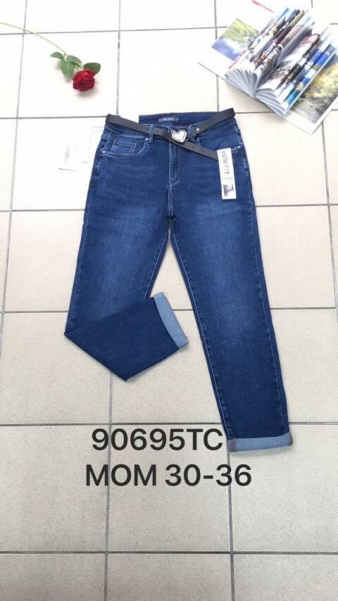 Jeansy damskie 90695TC 1 kolor 30-36 1