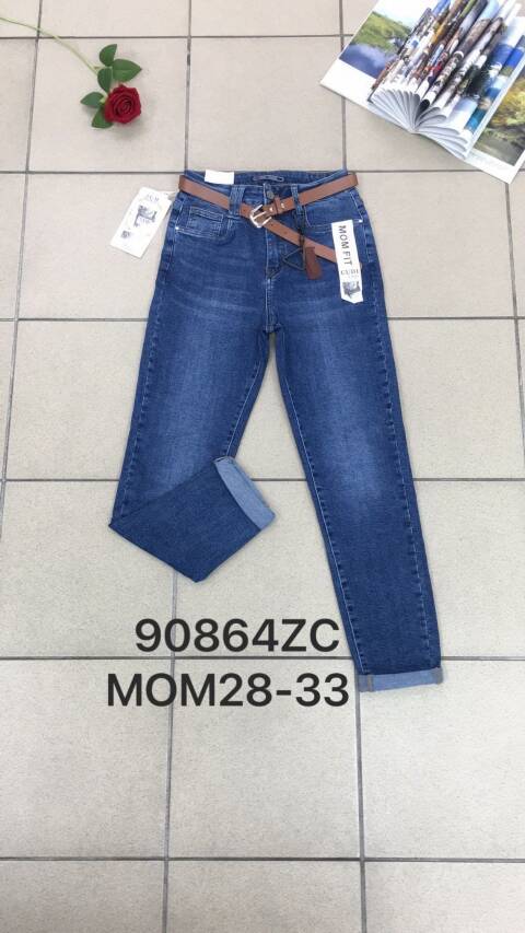 Jeansy damskie 90864ZC 1 kolor 30-36 1