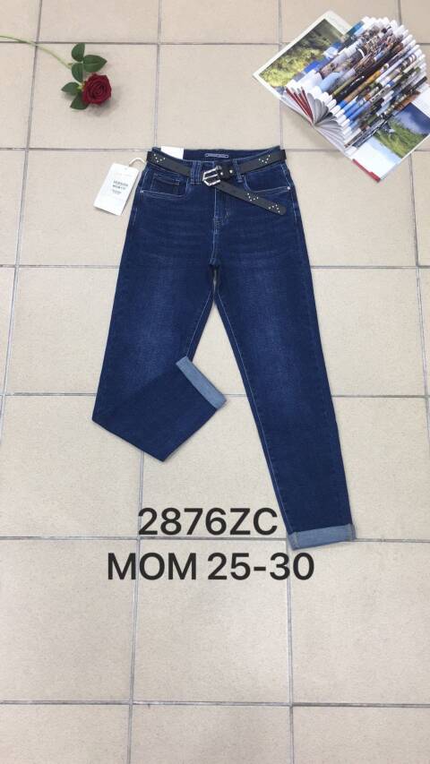 Jeansy damskie 2876ZC 1 kolor 25-30 1