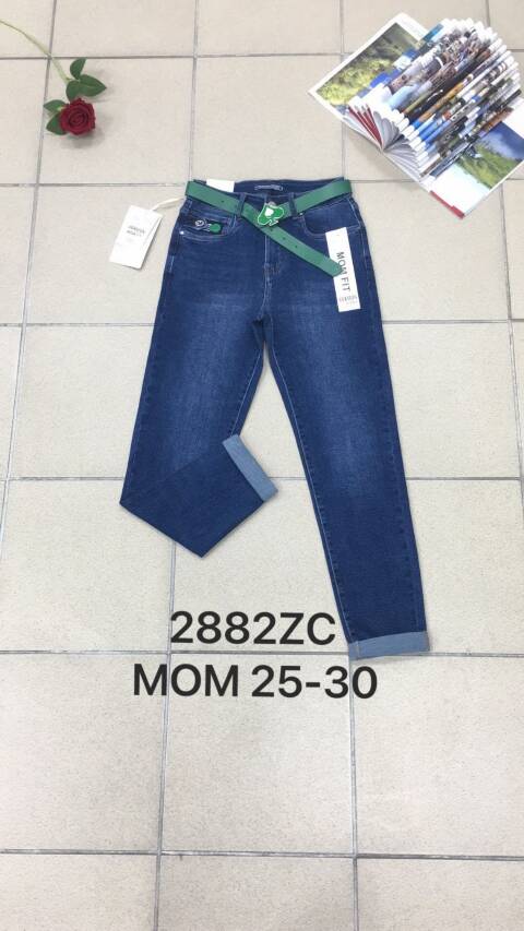 Jeansy damskie 2882ZC 1 kolor 25-30 1