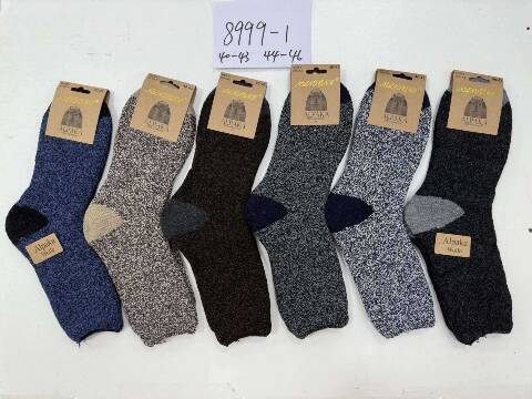 Skarpety Alpaka męskie A8999-1 Mix kolor 40-46