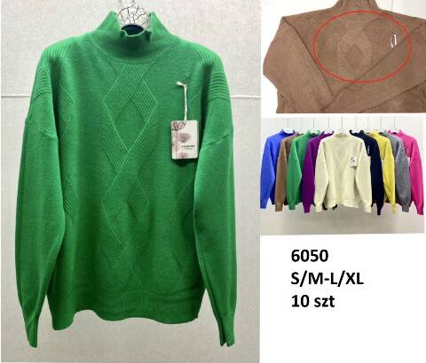 Sweter damskie 6050 Mix kolor S/M-L/XL 1