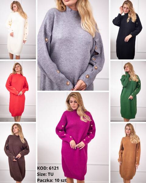 Sukienka damskie 6121 Mix kolor Standard 1