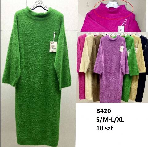 Sukienka damskie B420 Mix kolor S/M-L/XL