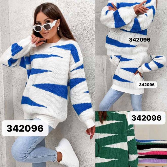 Sweter damskie 2096 MIX KOLOR  Standard 1