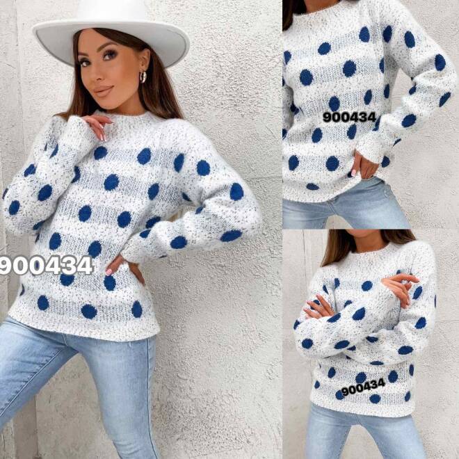 Sweter damskie 9004 MIX KOLOR  Standard