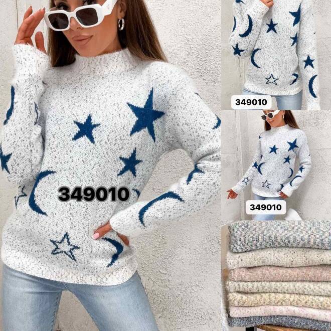 Sweter damskie 9010 MIX KOLOR  Standard 1