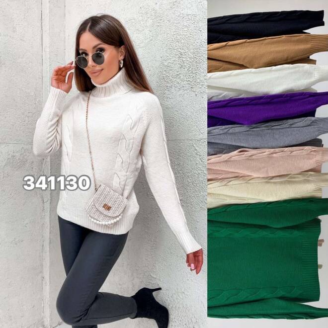 Sweter damskie 1130 MIX KOLOR  M-2XL 1