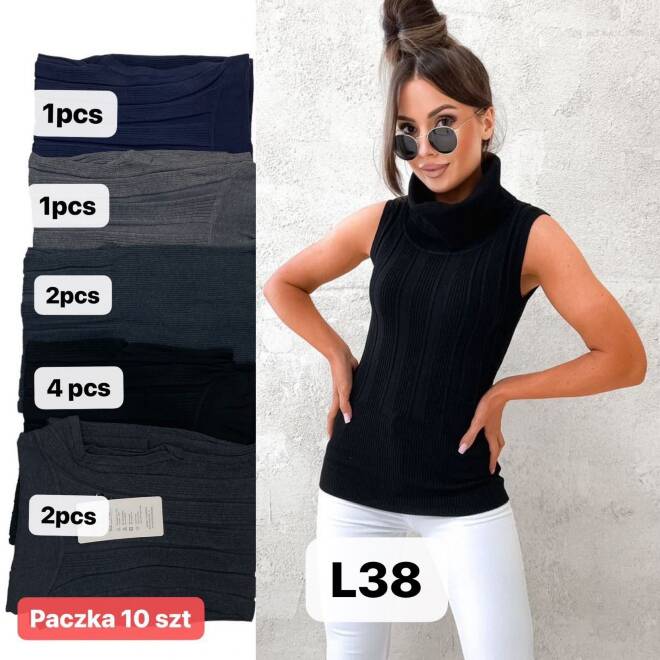 Sweter damskie L38 MIX KOLOR  M-XL 1