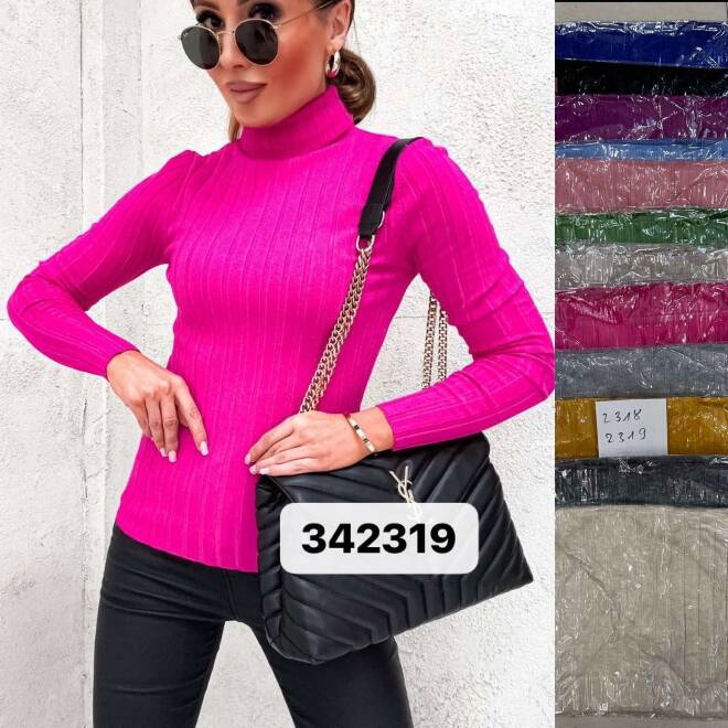 Sweter damskie 2319 MIX KOLOR  S/M-L/XL 1
