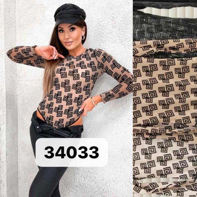 Body damskie 033 MIX KOLOR  S-XL