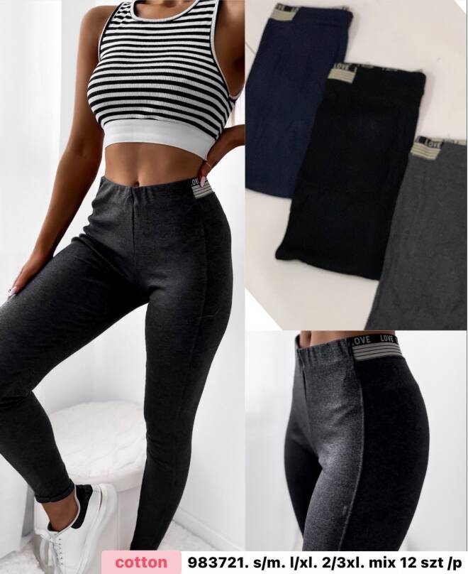 Spodnie damskie 983721 MIX KOLOR  S-3XL