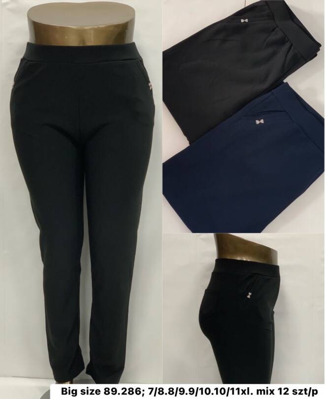 Spodnie damskie 89286 MIX KOLOR  7XL-11XL 1