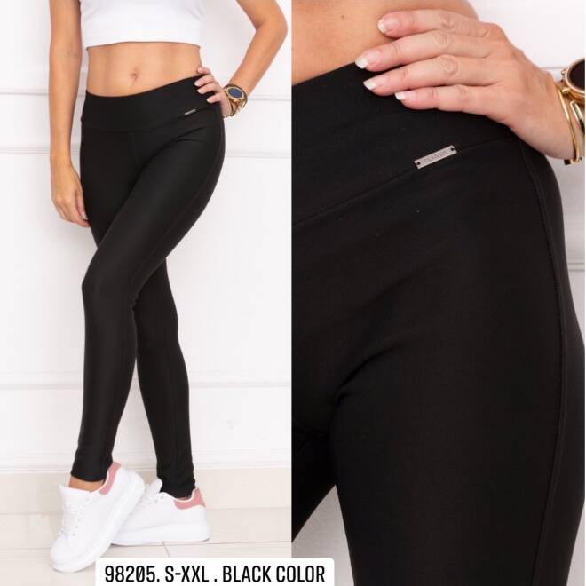 Leginsy damskie 98205 1 kolor  S-2XL