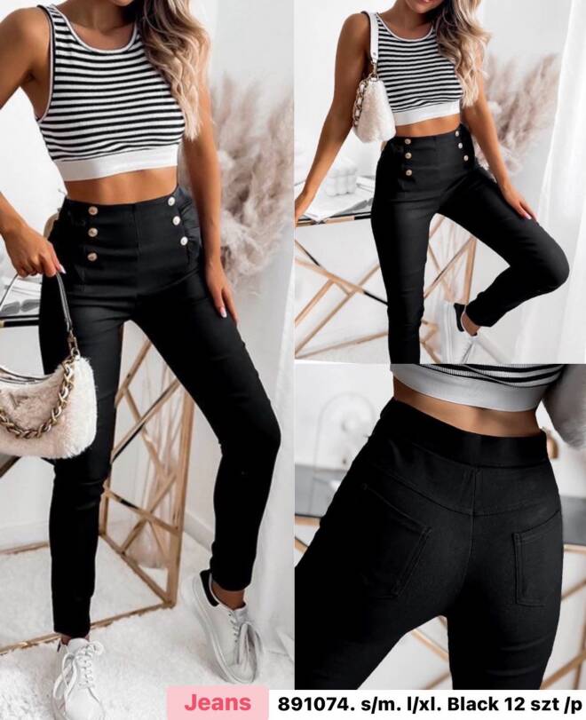 Spodnie damskie 891074 1 kolor  S/M-L/XL