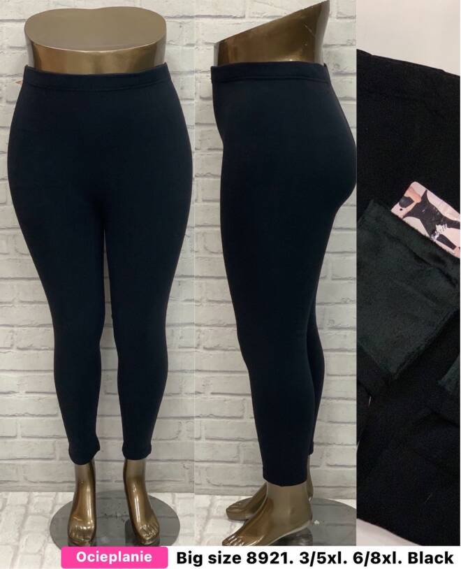 Leginsy damskie 8921 1 kolor  3XL-6XL 1