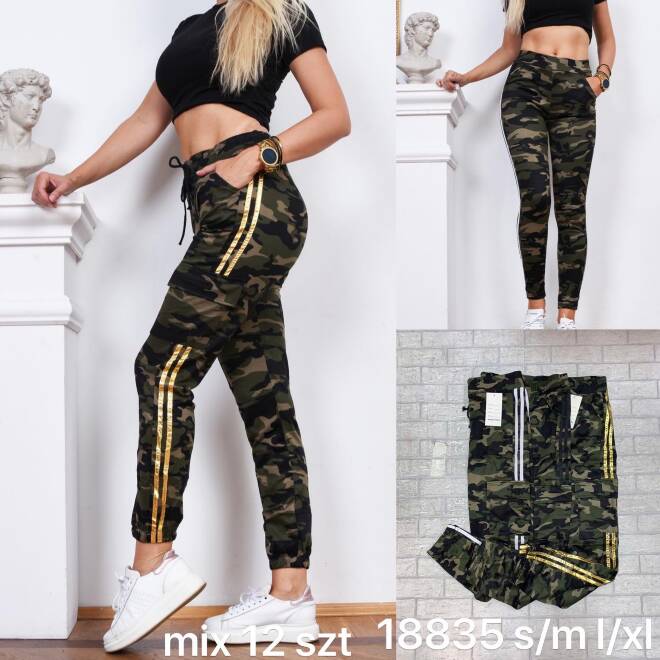 Spodnie damskie 18835 MIX KOLOR  S/M-L/XL