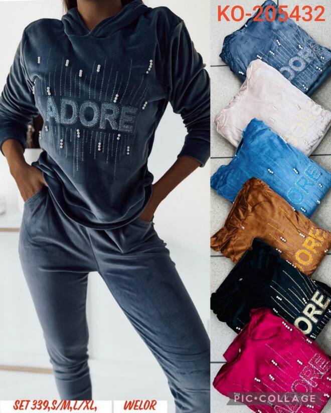 Komplet damskie 339 MIX KOLOR  S/M-L/XL