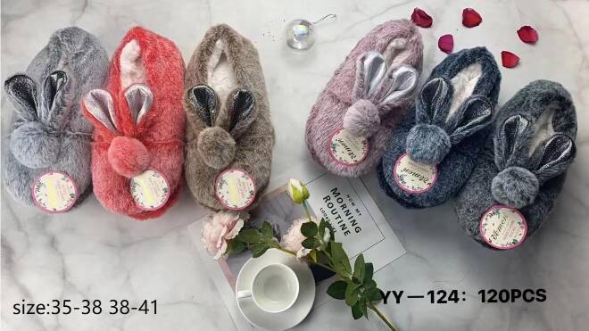 Kapcie damskie YY-124 MIX KOLOR  35-41