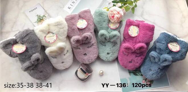 Kapcie damskie YY-136 MIX KOLOR  35-41