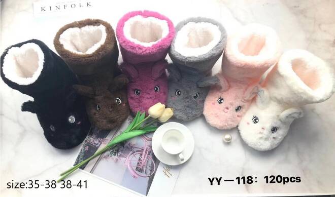 Kapcie damskie YY-118 MIX KOLOR  35-41