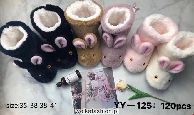 Kapcie damskie YY-126 MIX KOLOR  35-41